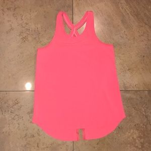 Lululemon’s Ivviva Tank Top- Pink w/ Detailed Back